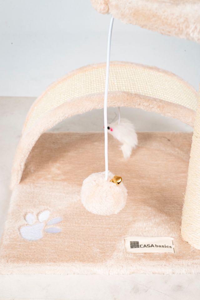 Albero gratta per gatti MININO beige