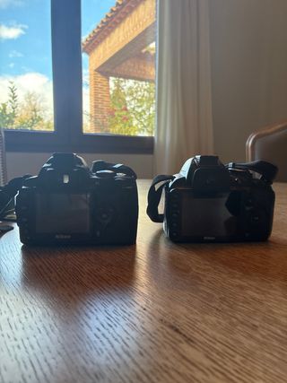 Cámaras Nikon D3100 y D40 + Accesorios
