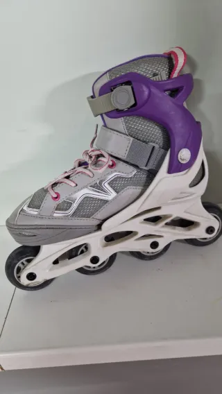 Patines en Línea Oxelo Talla 35 Gris