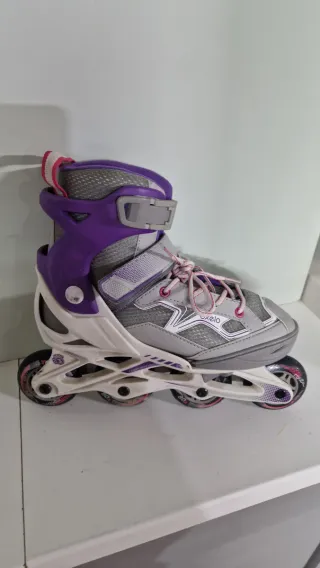 Patines en Línea Oxelo Talla 35 Gris