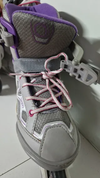 Patines en Línea Oxelo Talla 35 Gris