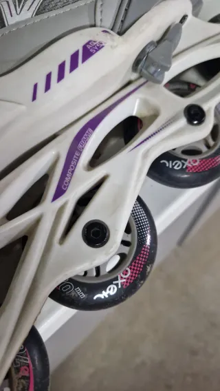 Patines en Línea Oxelo Talla 35 Gris