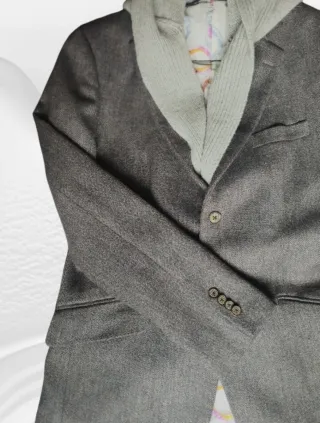 Americana Desigual Marrón con Capucha Desmontable