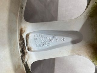 Llantas Mercedes Benz Clase C 16" Originales