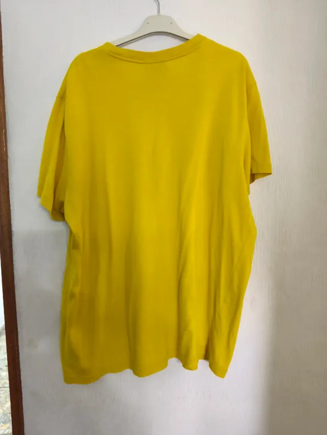 Camiseta Adidas Hombre Talla L Amarilla