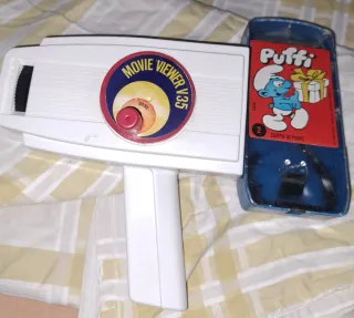 Proiettore a manovella Puffi V35