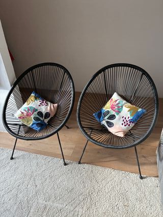 2 Sillas Minimalistas Acapulco