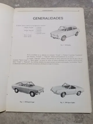 Manual Taller SEAT 850 y Derivados