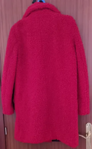 Chaquetón mujer invierno rojo