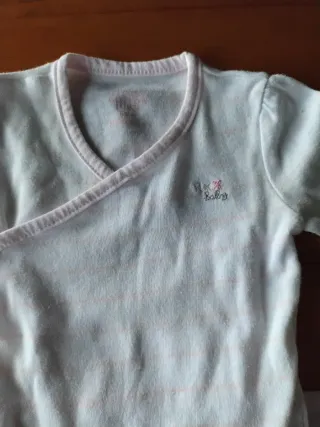 Lote 3 Bodies Bebé Manga Larga talla 6 meses