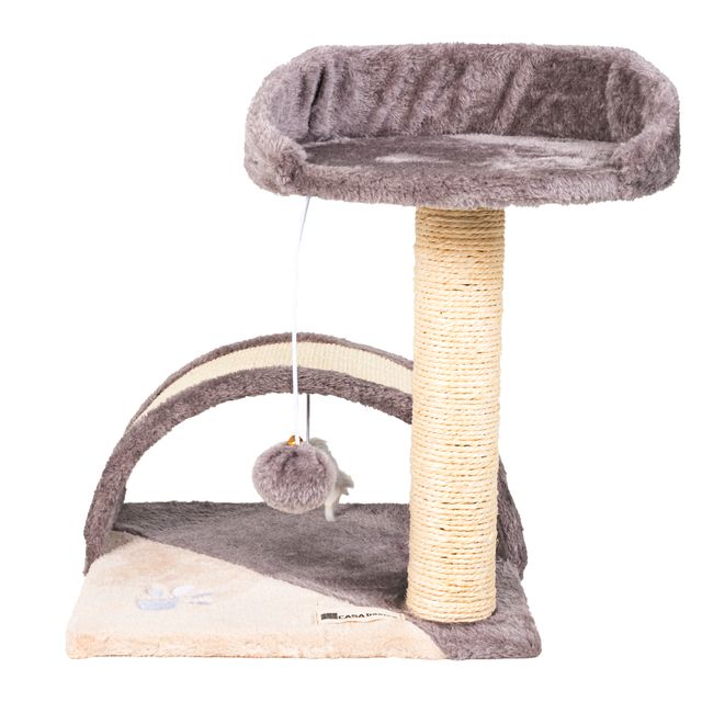 Albero Gratta Gatti MININO Beige/Grigio