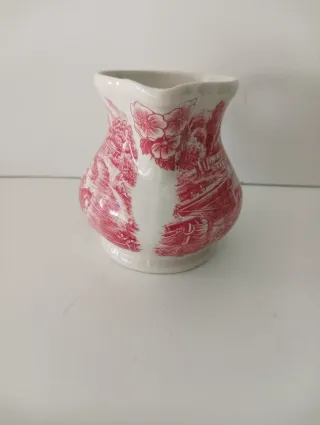 JARRA DE LECHE BROADHURST ROJO Y BLANCO