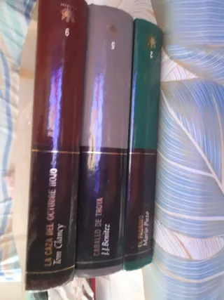 Lote 3 Libros: Clancy, Benitez, Puzo