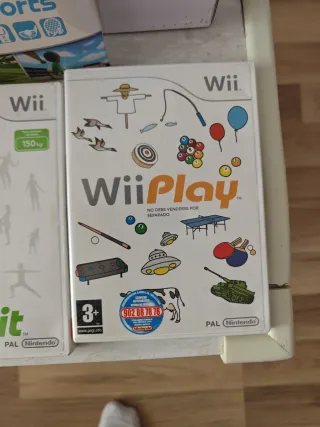 Nintendo Wii con Wii Fit e giochi