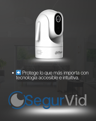 Cámara Dahua Vigilancia Blanca