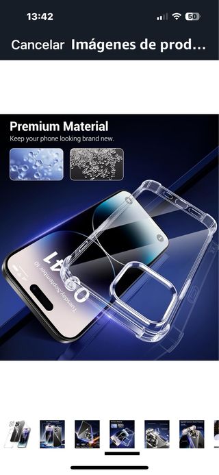 Custodia Trasparente iPhone 14 Pro Max