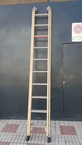 Escalera de fibra 2 tramos