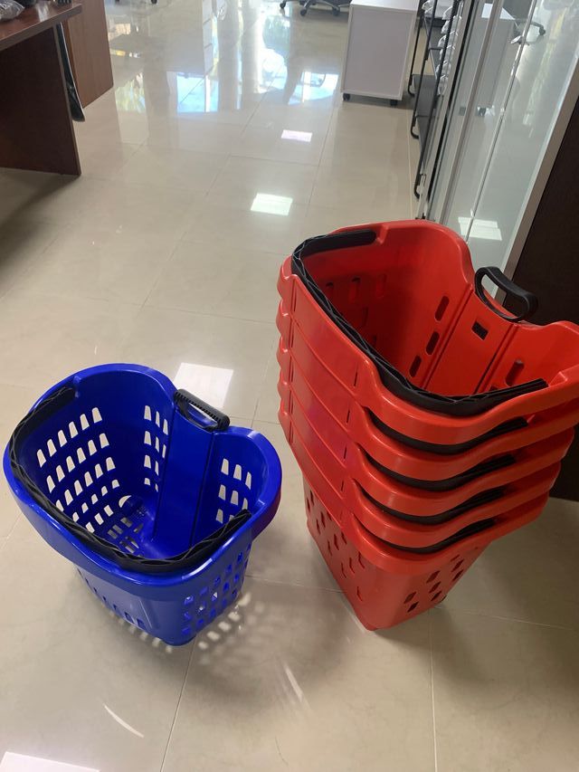 Cestas de compra apiláveis (2 unidades)