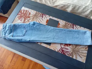 Pantalón recto ba&sh azul