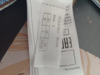 Pantalón recto ba&sh azul