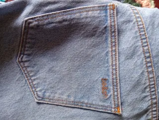 Pantalón recto ba&sh azul