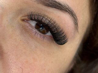 Por Diciembre Extensión de pestañas y diseño cejas