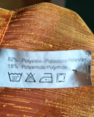 Cortina india translúcida