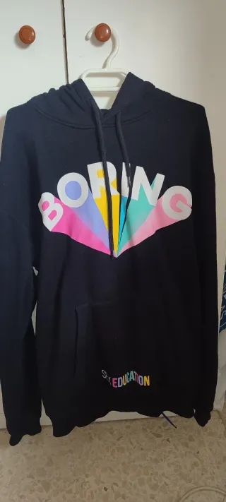 Sudadera Sex Education Negra Multicolor