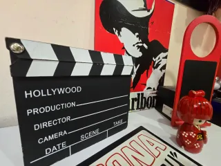 Set di decorazioni vintage per il cinema