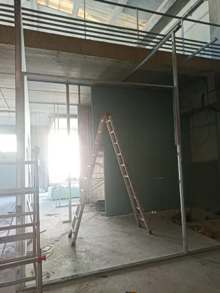 Trabajos de Pladur y suelo técnico