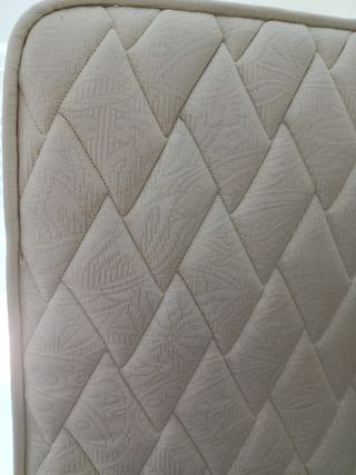 Colchón individual de tela