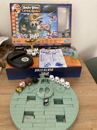 Angry Birds Star Wars Jenga Death Star