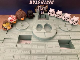 Angry Birds Star Wars Jenga Death Star