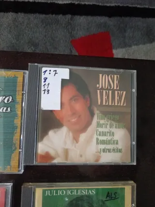 Lote CDs Música Pedro Vargas, Julio Iglesias, José