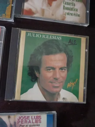 Lote CDs Música Pedro Vargas, Julio Iglesias, José