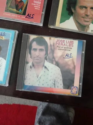 Lote CDs Música Pedro Vargas, Julio Iglesias, José