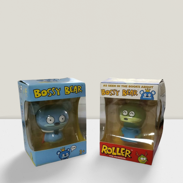 Lote 2 Art Toys Bossy Bear y Roller NIB