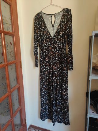 Mono largo estampado floral