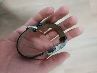 Reloj Lotus Hombre Plata y Negro