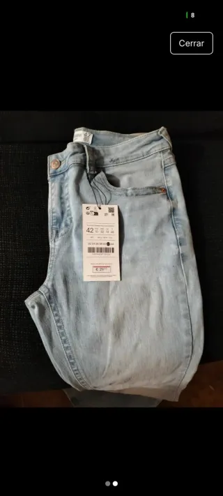 Vaqueros Zara Campana Talla 42