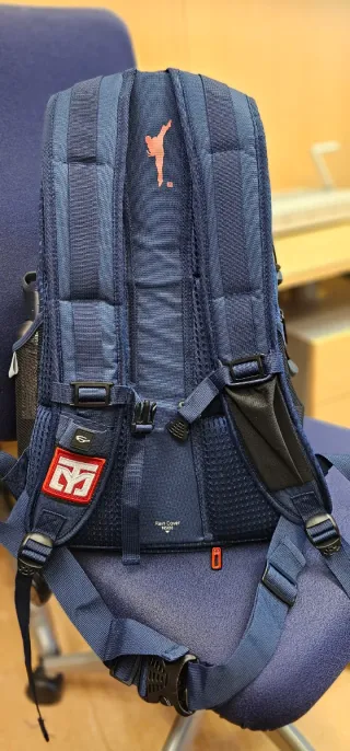 Mochila MOOTO Azul y Plateada