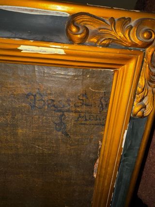 Pintura óleo antiguo s. XVIII–XIX