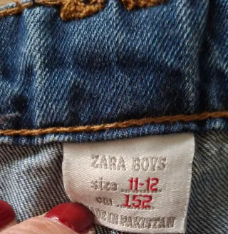 Jeans Zara strappati bambino 11-12 anni