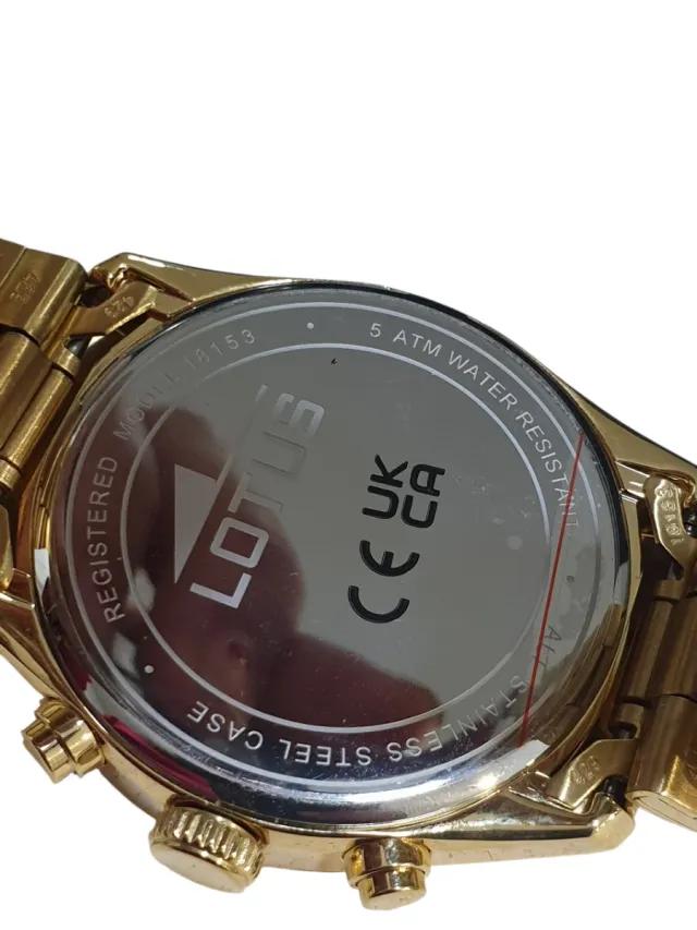 Orologio Lotus 18153/2 Cronografo Dorato 89865