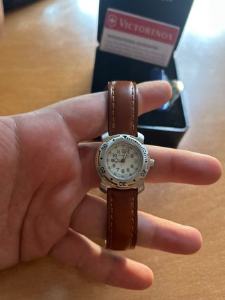 Reloj Victorinox Mujer Marrón/Plata