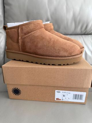 Botas UGG Suela Gruesa Boho Talla 38