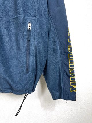 Forro Polar Columbia USA Michigan Oversize Retro