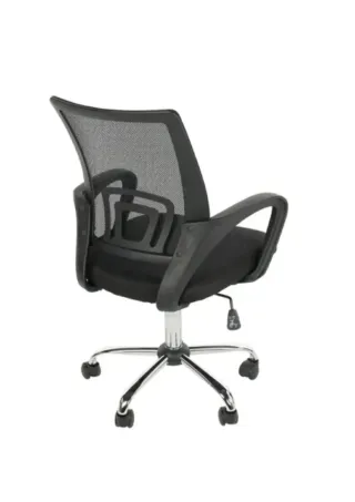 Silla de oficina negra