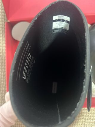 Botas Hunter Talla 37 Negras niña