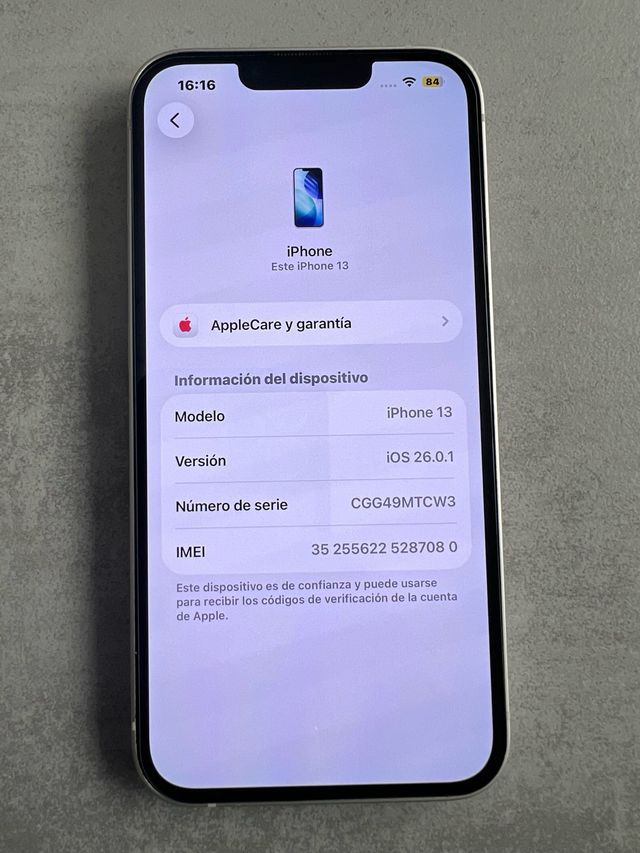 iPhone 13 Bianco 128GB + Accessori